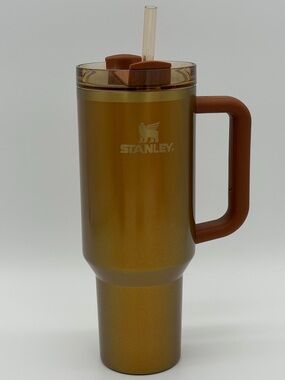 Stanley Copper Tinsel Flowstate Quencher 40oz Tumbler